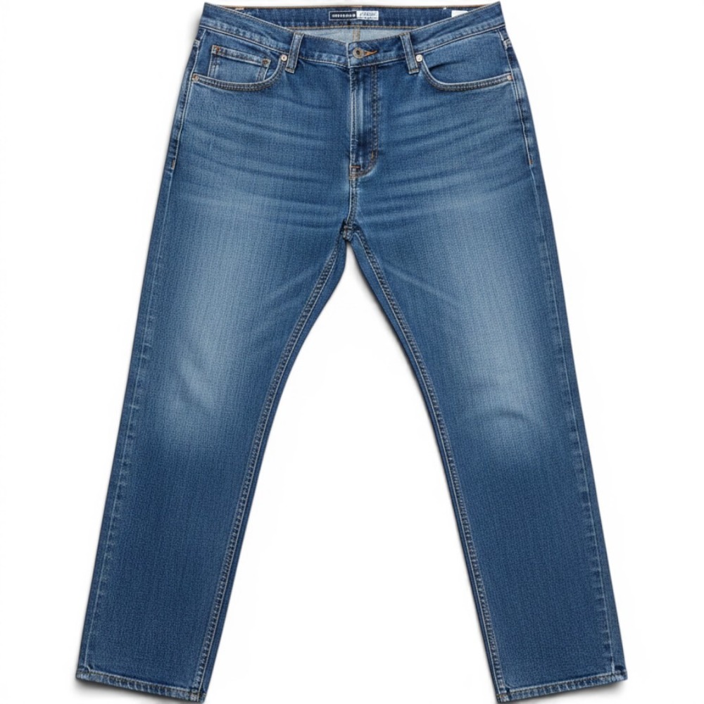 Carhartt Rugged Flex Jeans Mens 42x32 Blue Relaxed Fit Tapered Low Rise‎
